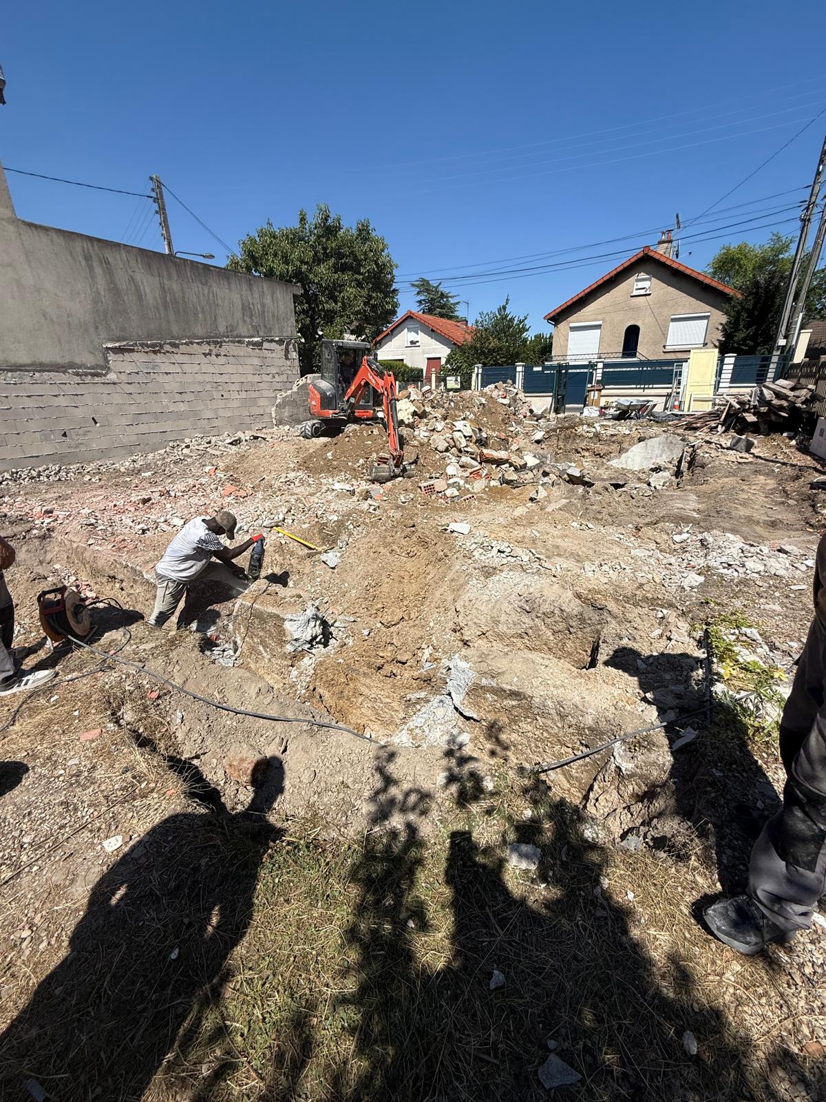 Curage de terrain